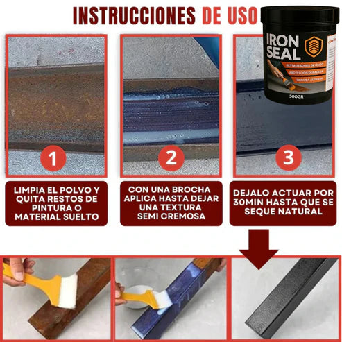 Iron seal reparacion
